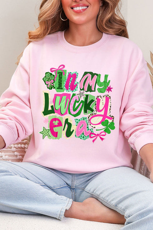 Bold In My Lucky Era Heavy Blend Crew Sweatshirt