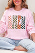 Checkered Amen Heavy Blend Crew Sweatshirt