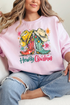 Christmas Boot Scootin' Heavy Blend Crew Sweatshirt