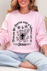 Black Coffee And A Whole Lotta Jesus Heavy Blend Crew Sweatshirt