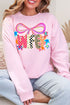 Colorful Preppy Wifey Heavy Blend Crew Sweatshirt
