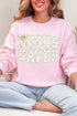 Jesus Saves Coquette Cross Heavy Blend Crew Sweatshirt