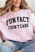 Distressed Fun Fact Heavy Blend Crew Sweatshirt