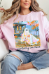 Ghost Mentally I'm Here Heavy Blend Crew Sweatshirt
