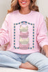 Hen Stack Hearts Heavy Blend Crew Sweatshirt