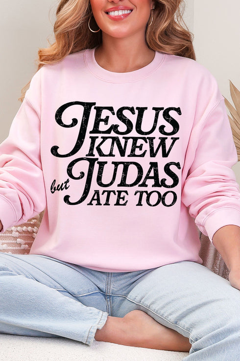 Jesus Knew Heavy Blend Crew Sweatshirt