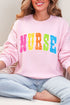 Personalized Neon Care Crew Heavy Blend Crew Sweatshirt *Choose Title