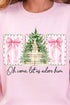 Notes Oh Come Let Us Adore Him Heavy Blend Crew Sweatshirt