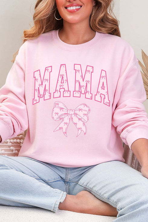Pink Mama Coquette Heavy Blend Crew Sweatshirt
