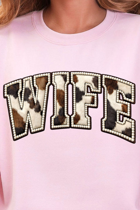 Rodeo Pearl Wife Heavy Blend Crew Sweatshirt
