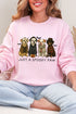 Just A Spooky Paw Heavy Blend Crew Sweatshirt