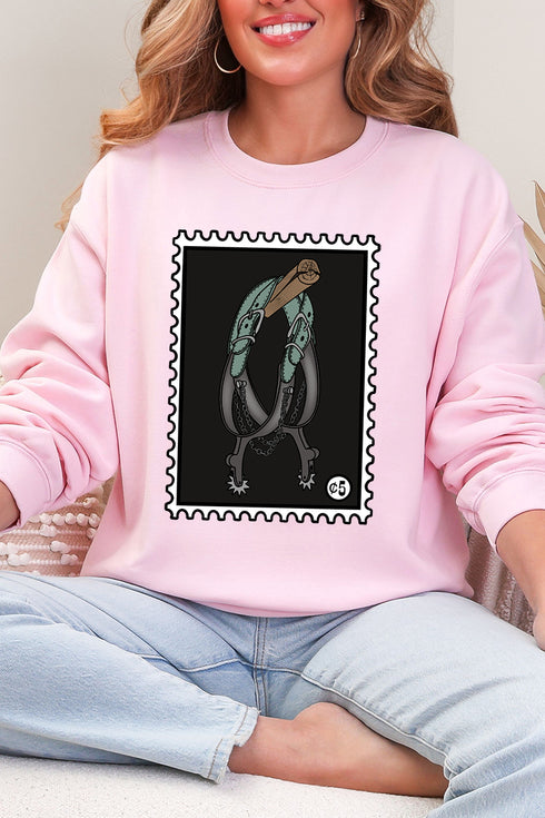 Spur Stamp Heavy Blend Crew Sweatshirt