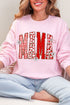 Strawberry Gingham Mama Heavy Blend Crew Sweatshirt