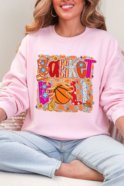 Swish In Color Heavy Blend Crew Sweatshirt