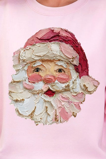 The Painted Santa Heavy Blend Crew Sweatshirt