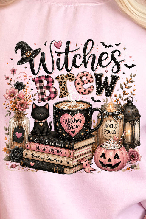 Witches Brew Spells & Potions Heavy Blend Crew Sweatshirt