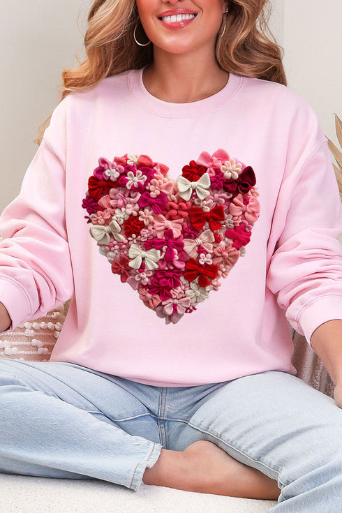 Wrapped With Love Heavy Blend Crew Sweatshirt