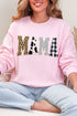 Pattern Play Mama Heavy Blend Crew Sweatshirt