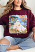 Ghost Mentally I'm Here Heavy Blend Crew Sweatshirt