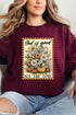 God Is Good Stamp Heavy Blend Crew Sweatshirt