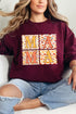 Falling Leaves Mama Heavy Blend Crew Sweatshirt