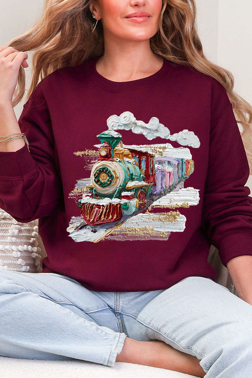 The Painted Train Heavy Blend Crew Sweatshirt