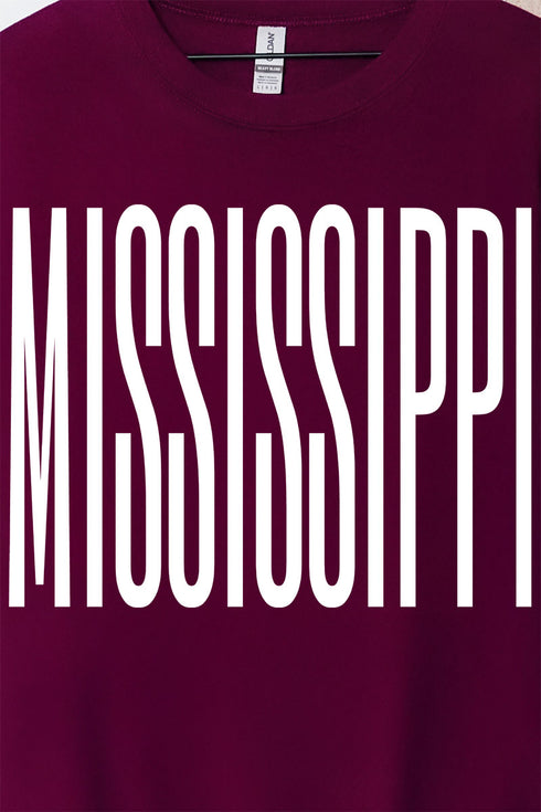 Varsity Mississippi Heavy Blend Crew Sweatshirt