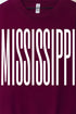 Varsity Mississippi Heavy Blend Crew Sweatshirt