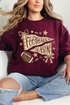 Football Season Doodle Heavy Blend Crew Sweatshirt