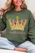 Bejeweled Daughter Of The King Heavy Blend Crew Sweatshirt