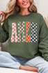 Checkered Amen Heavy Blend Crew Sweatshirt