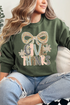 Give Thanks Coquette Heavy-weight Crew Sweatshirt