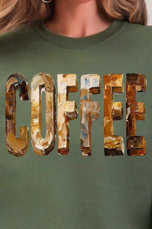 The Painted Coffee Heavy Blend Crew Sweatshirt