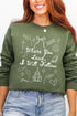 Where You Lead, I Will Follow Heavy Blend Crew Sweatshirt