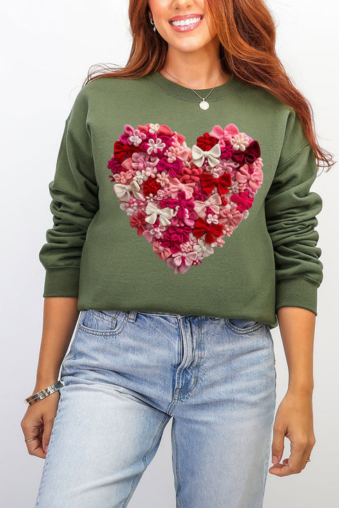 Wrapped With Love Heavy Blend Crew Sweatshirt