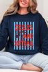 Jesus And Softball Heavy Blend Crew Sweatshirt