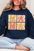 Falling Leaves Mama Heavy Blend Crew Sweatshirt
