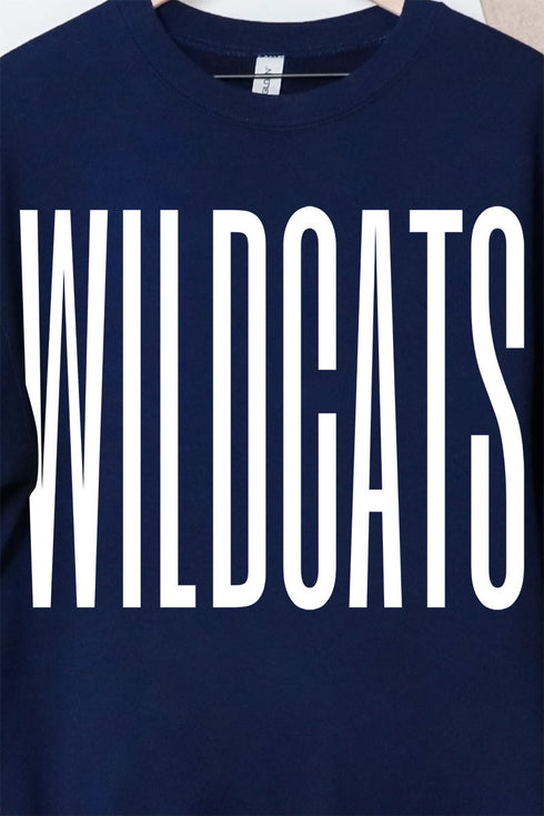 Varsity Wildcats Heavy Blend Crew Sweatshirt