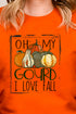 Oh My Gourd I Love Fall Heavy-weight Crew Sweatshirt