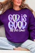 Coquette God Is Good Heavy Blend Crew Sweatshirt