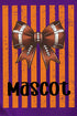 Personalized Orange Varsity Bow Heavy Blend Crew Sweatshirt