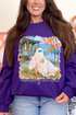 Ghost Mentally I'm Here Heavy Blend Crew Sweatshirt