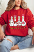 Geese In Love Formation Heavy Blend Crew Sweatshirt