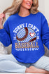 Baseball Over Everything Heavy Blend Crew Sweatshirt
