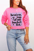Heaven, Top Of My Bucket List Heavy Blend Crew Sweatshirt