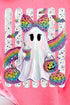 Rainbow Glam Ghost Heavy Blend Crew Sweatshirt