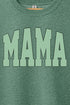 Sage Arched Mama Heavy-weight Crew Sweatshirt