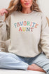 Always The Favorite Aunt Heavy Blend Crew Sweatshirt