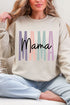 Block Script Mama Heavy Blend Crew Sweatshirt