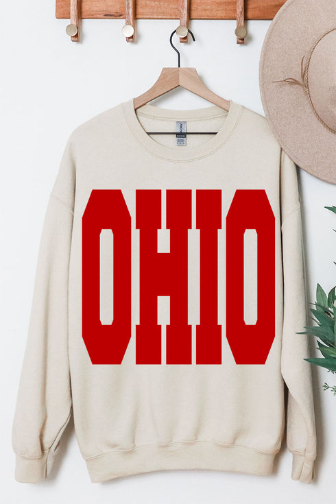 Bold Ohio Heavy Blend Crew Sweatshirt